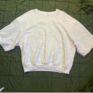 Storia Light Gray Star Patterned Sweater